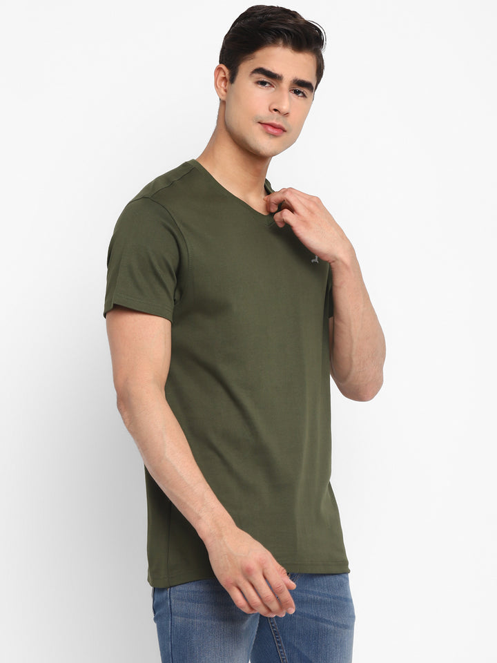 100% Cotton Heavy Duty V Neck T-Shirt (CLEARANCE NO EXCHANGE NO REFUND)
