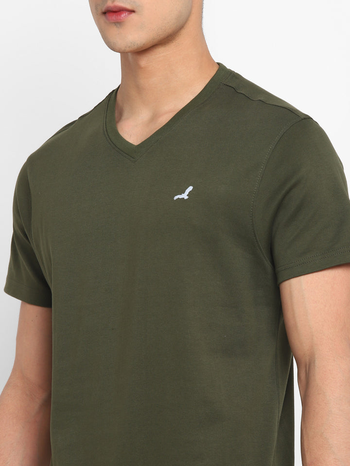 100% Cotton Heavy Duty V Neck T-Shirt (CLEARANCE NO EXCHANGE NO REFUND)