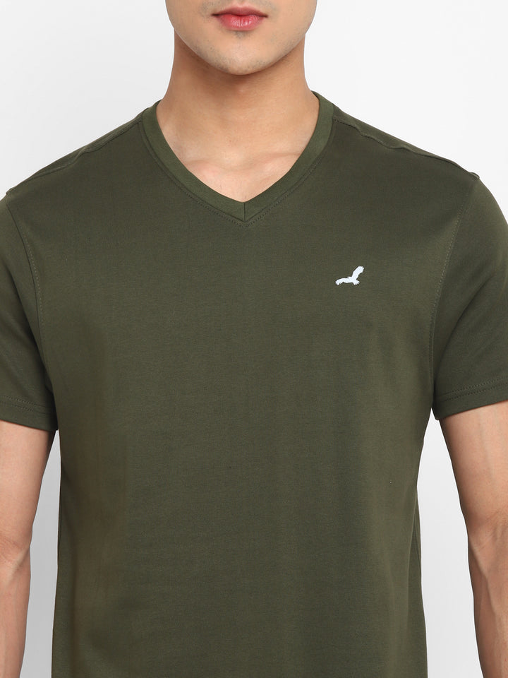 100% Cotton Heavy Duty V Neck T-Shirt (CLEARANCE NO EXCHANGE NO REFUND)