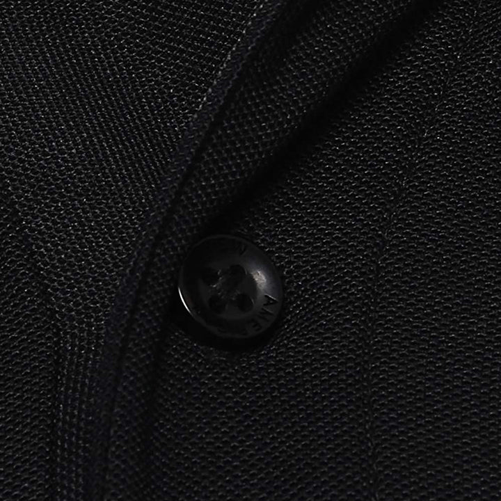 Men's Polo Collar T-Shirt - Black