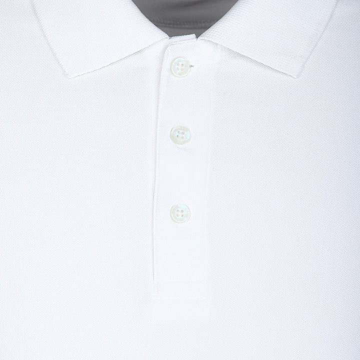 Men's Polo Collar T-Shirt - White