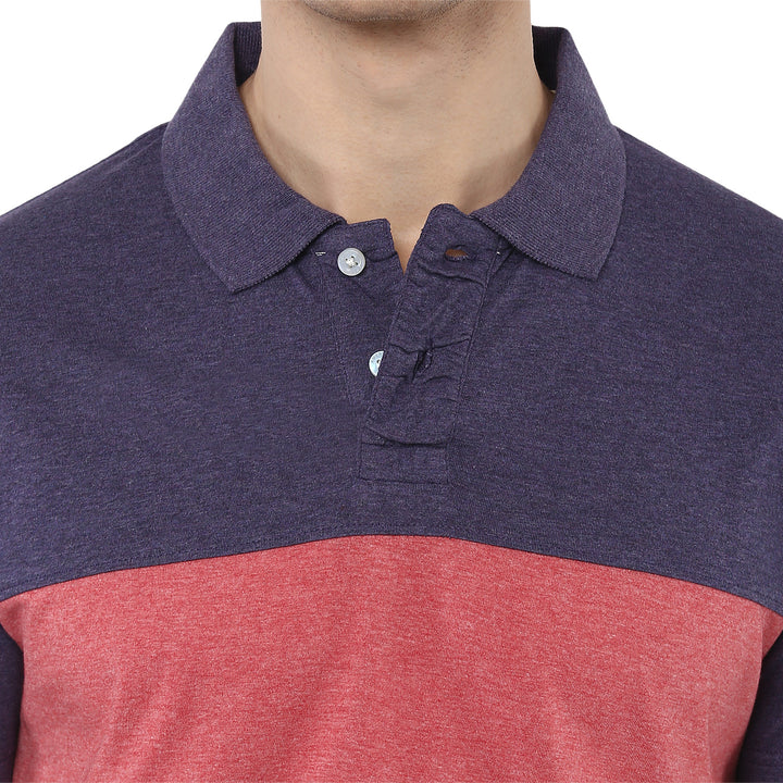 100% Cotton Polo Half Sleeves T-Shirt for Men - (No Exchange No Return)