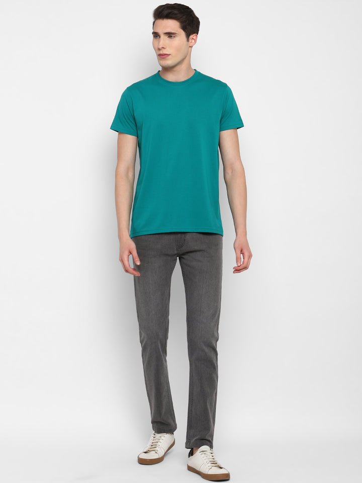 Round Neck T-Shirt for Men Verdigris (CLEARANCE NO EXCHANGE NO RETURN)