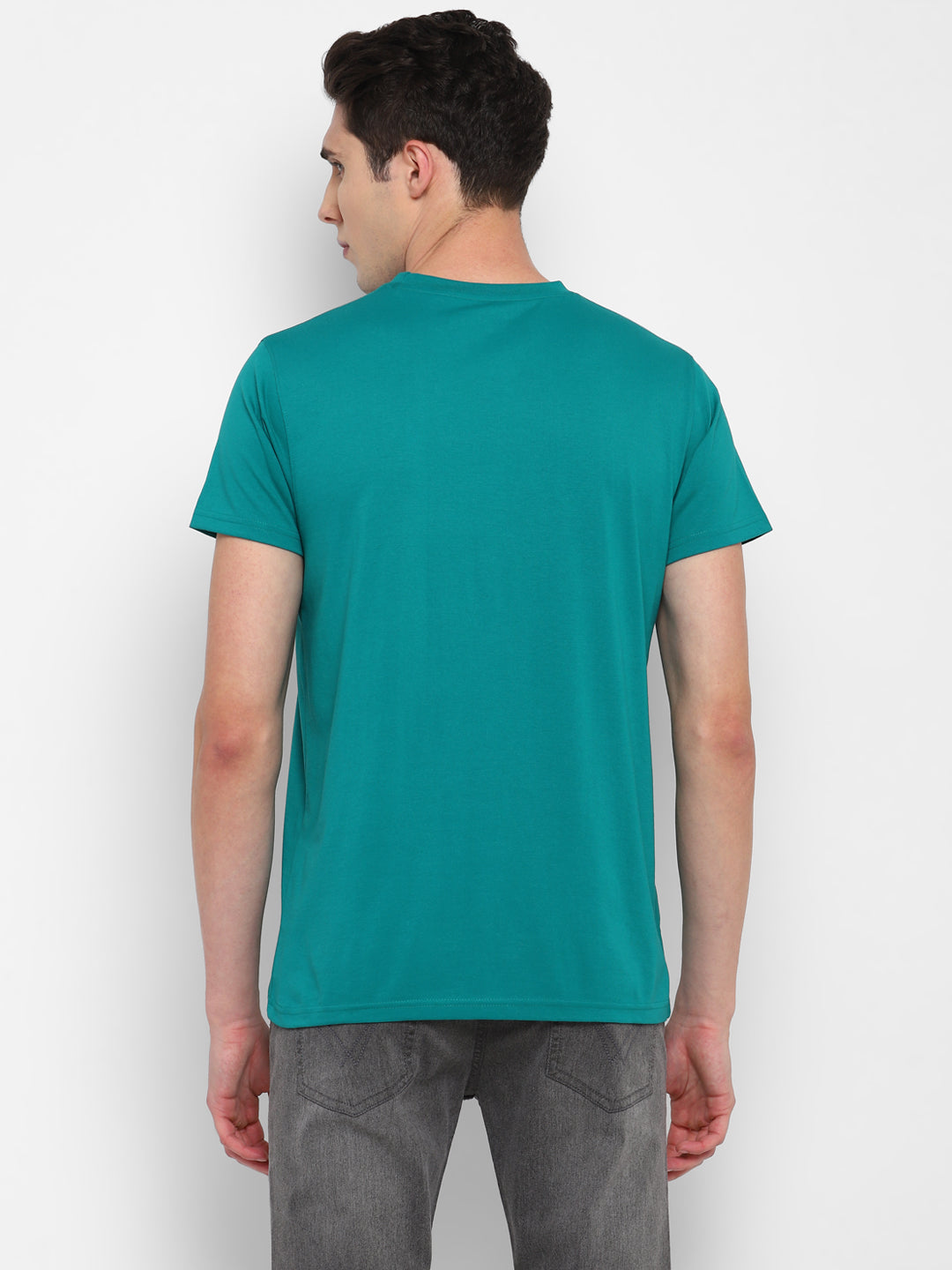 Round Neck T-Shirt for Men Verdigris (CLEARANCE NO EXCHANGE NO RETURN)