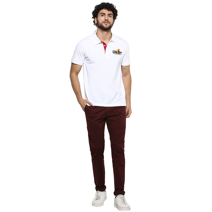 American Crew Statue of Unity Polo Half Sleeves T-Shirt for Men - AC2102