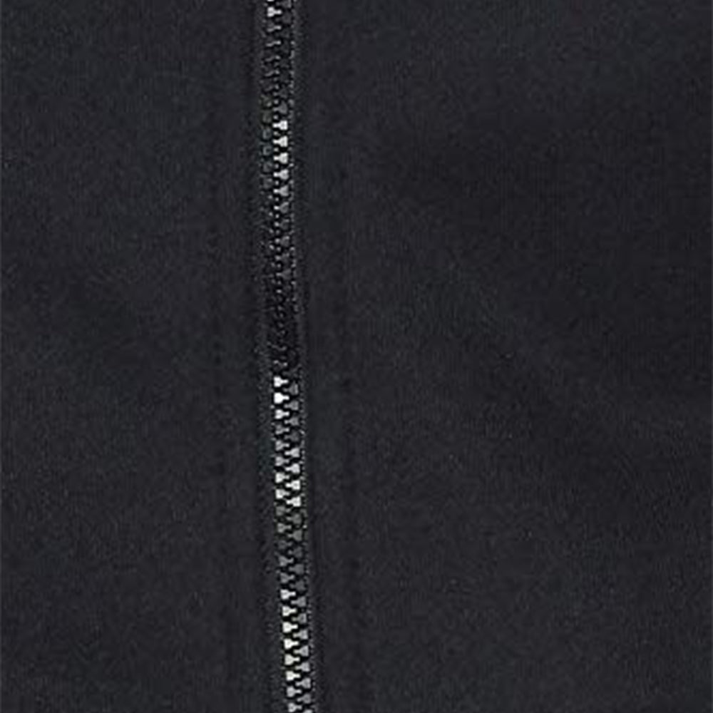 Plus Size Men's Solid Jacket - Black (No Exchange No Return)