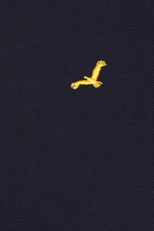 Polo Half Sleeves T-Shirt For Plus Size Men - Deep Navy