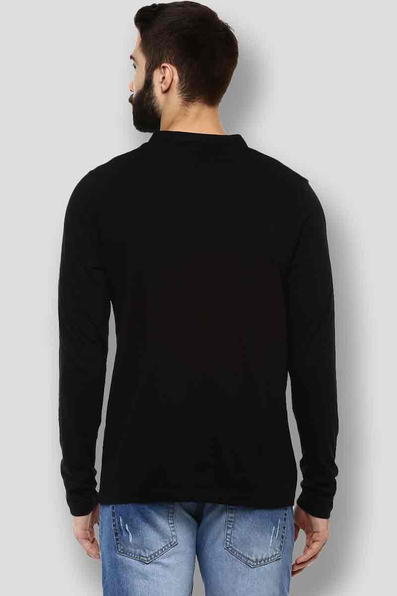 Full Sleeves Henley T-Shirt Combo Pack of 3 For Men