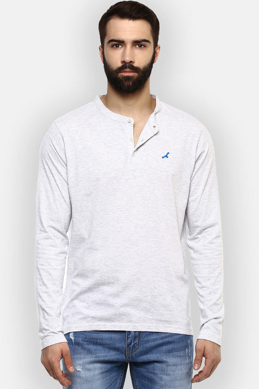 Full Sleeves Henley T-Shirt Combo Pack of 3 For Men