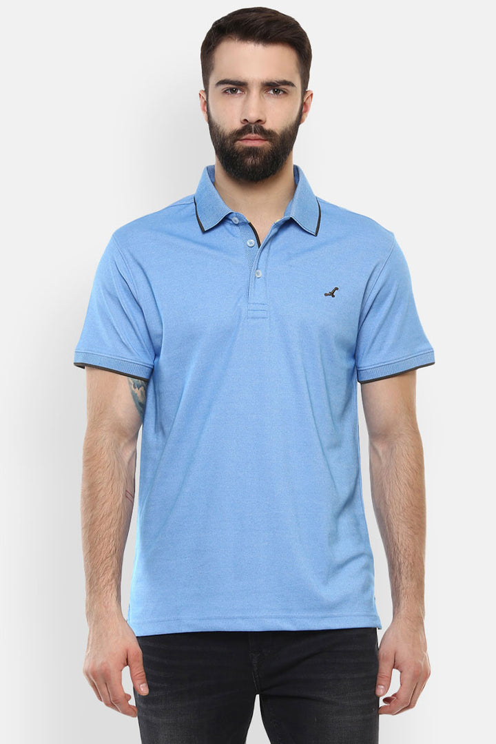 Men's Polo Half Sleeves T-Shirt - Blue