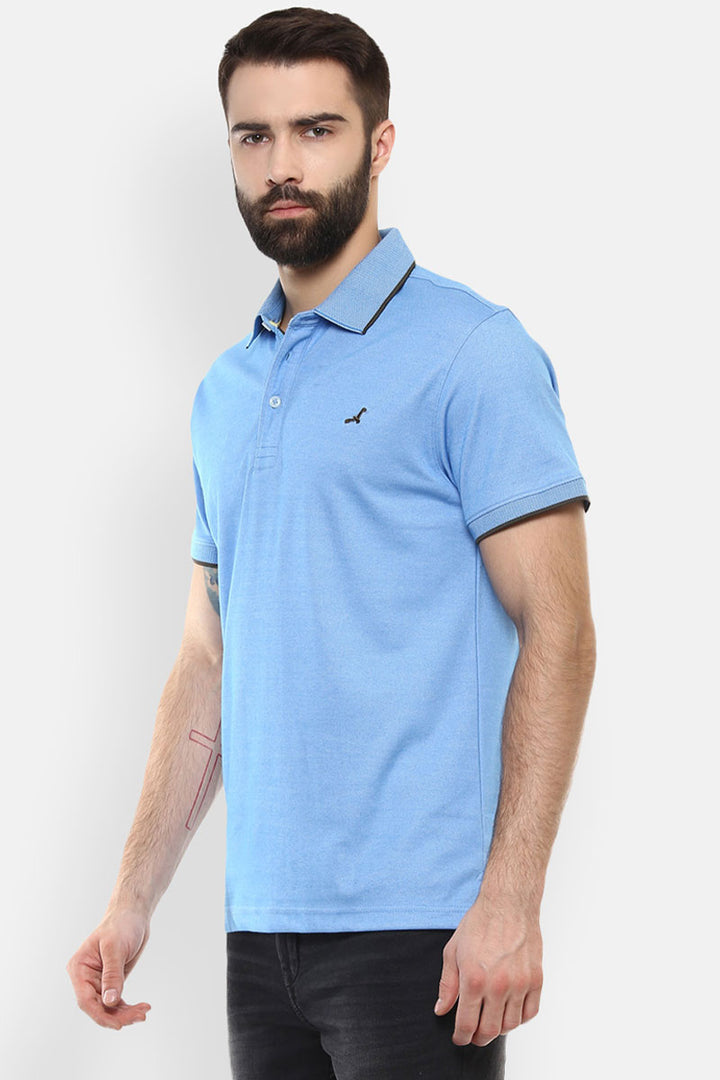 Men's Polo Half Sleeves T-Shirt - Blue
