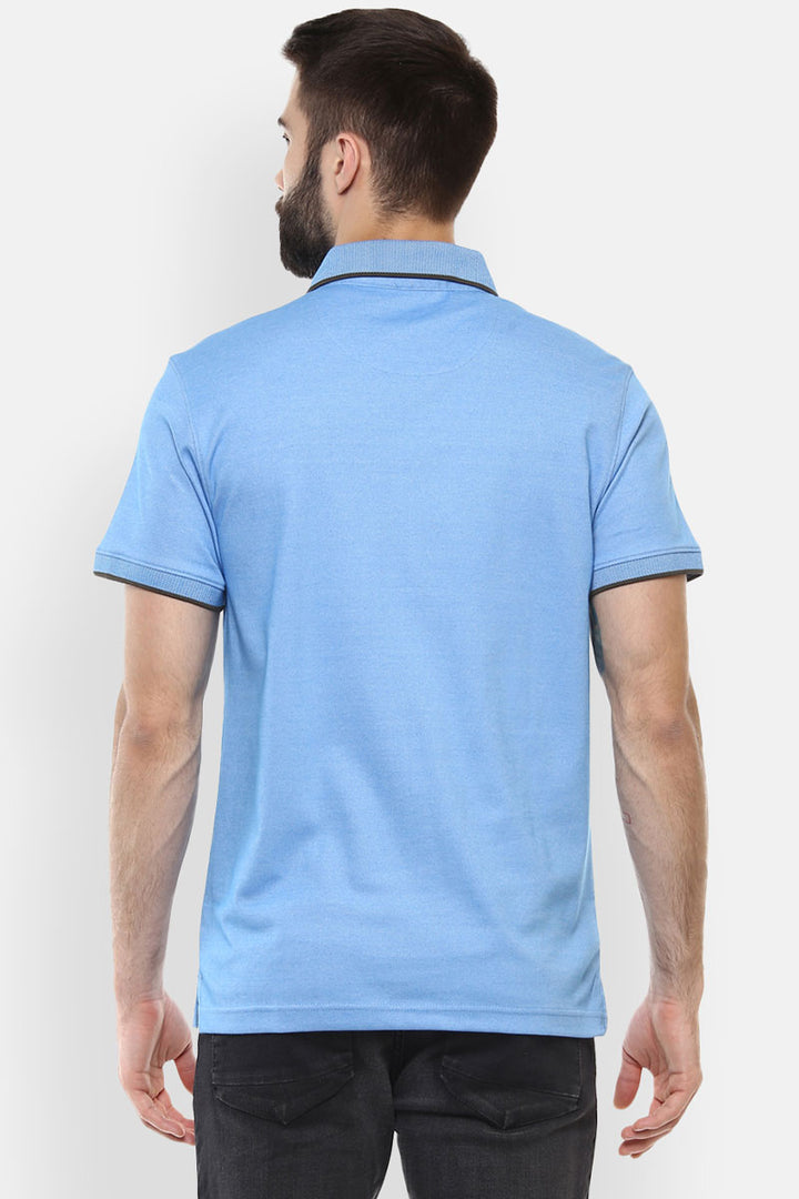 Men's Polo Half Sleeves T-Shirt - Blue