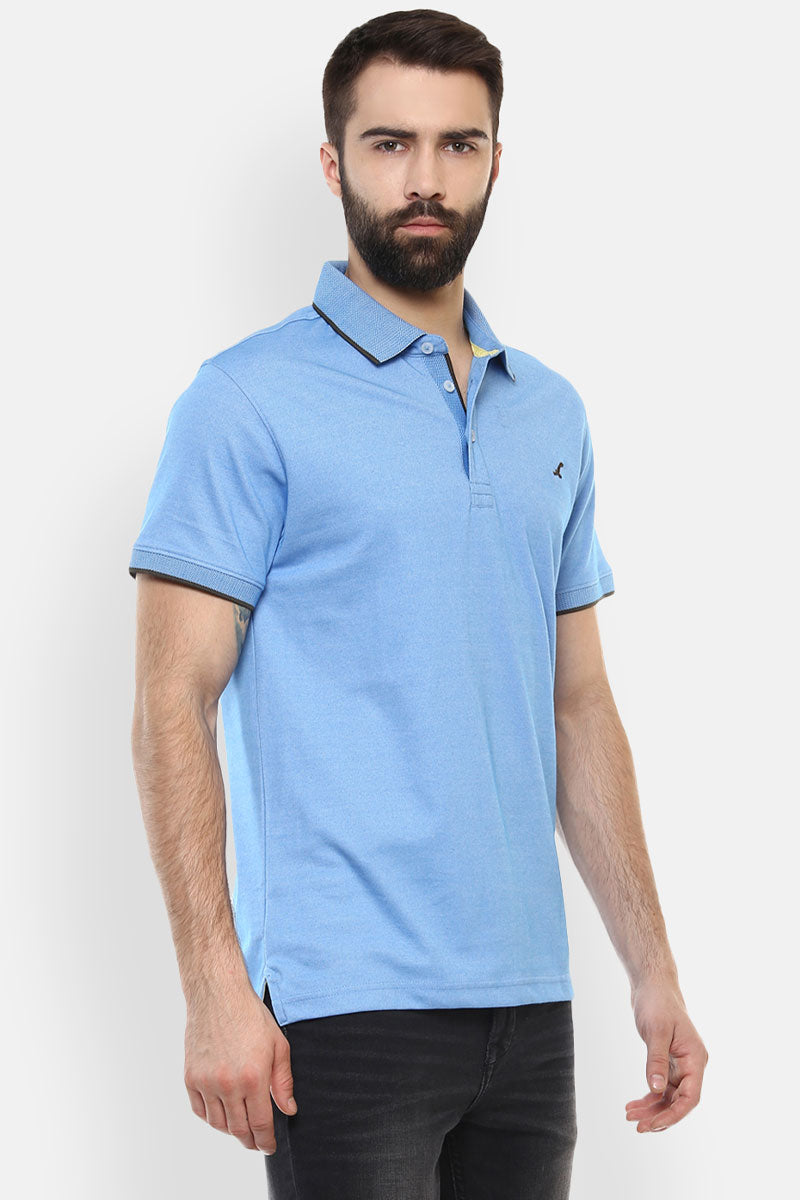 Men's Polo Half Sleeves T-Shirt - Blue