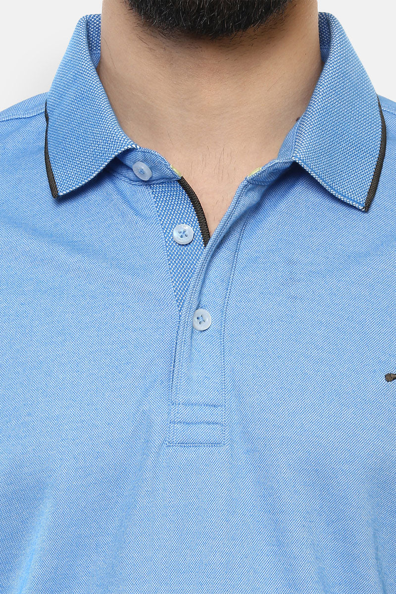 Men's Polo Half Sleeves T-Shirt - Blue