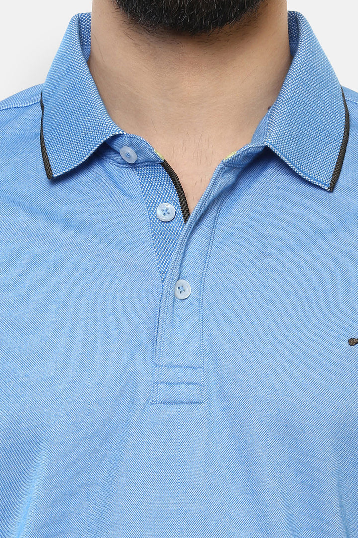 Men's Polo Half Sleeves T-Shirt - Blue