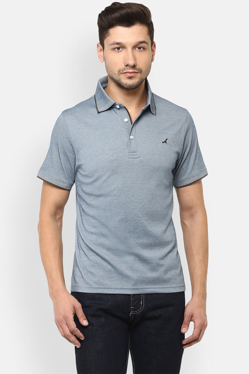 Men's Polo Half Sleeves T-Shirt - Teal