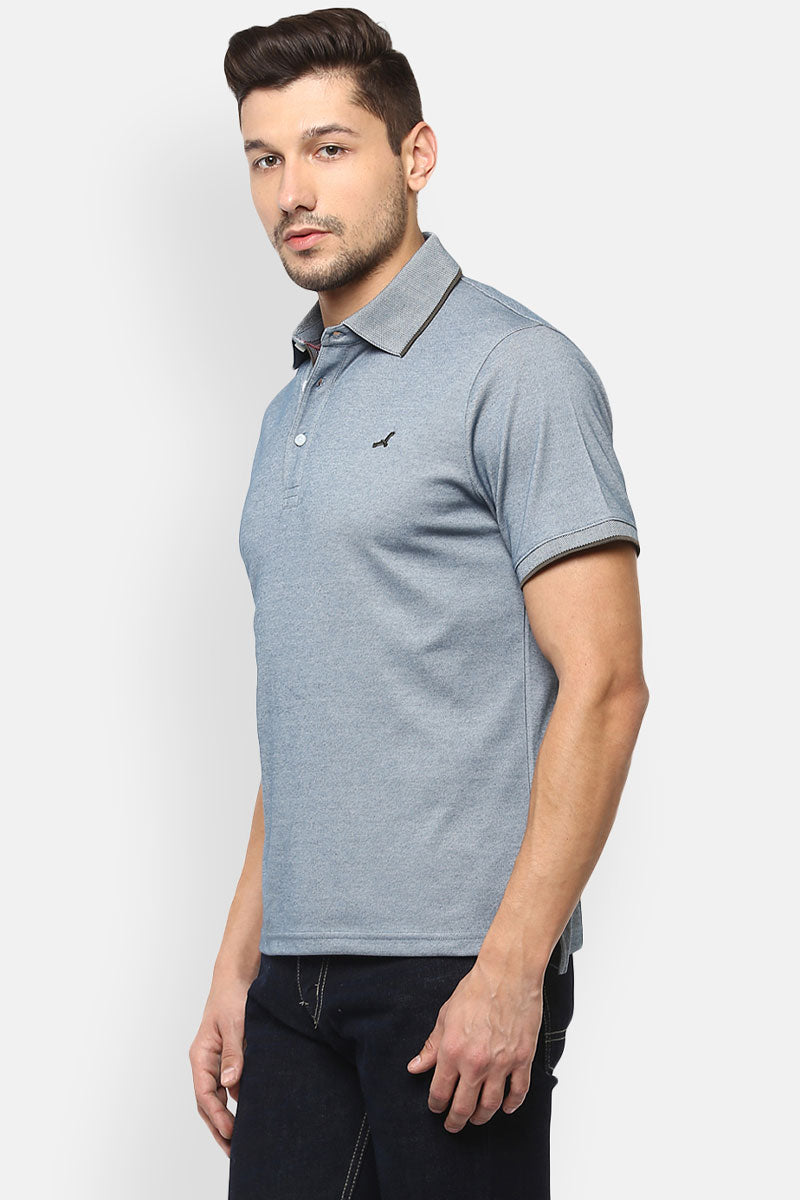Men's Polo Half Sleeves T-Shirt - Teal