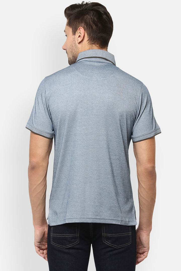 Men's Polo Half Sleeves T-Shirt - Teal