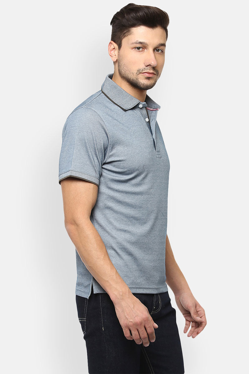 Men's Polo Half Sleeves T-Shirt - Teal