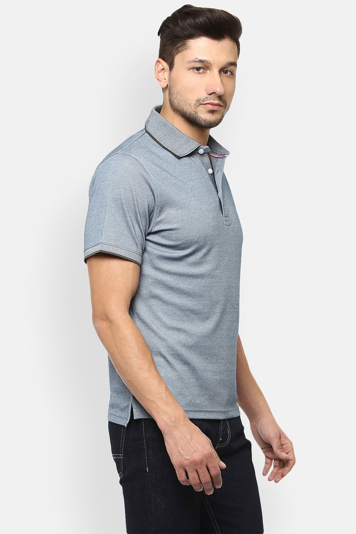 Men's Polo Half Sleeves T-Shirt - Teal