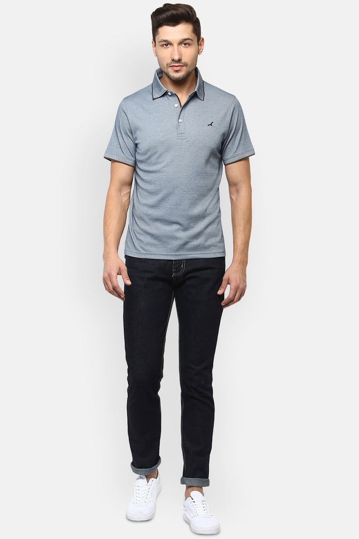 Men's Polo Half Sleeves T-Shirt - Teal