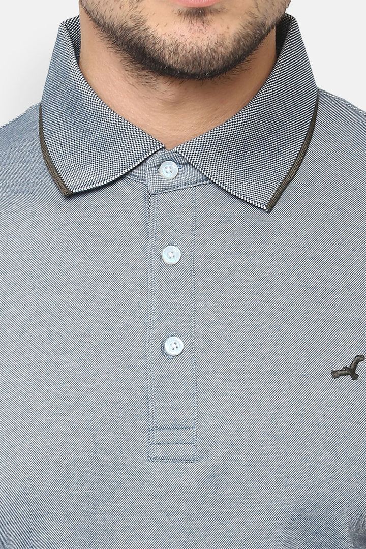 Men's Polo Half Sleeves T-Shirt - Teal