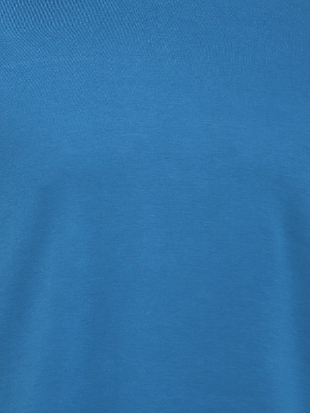 Supima Cotton Round Neck T-Shirt for Men - Sea Blue