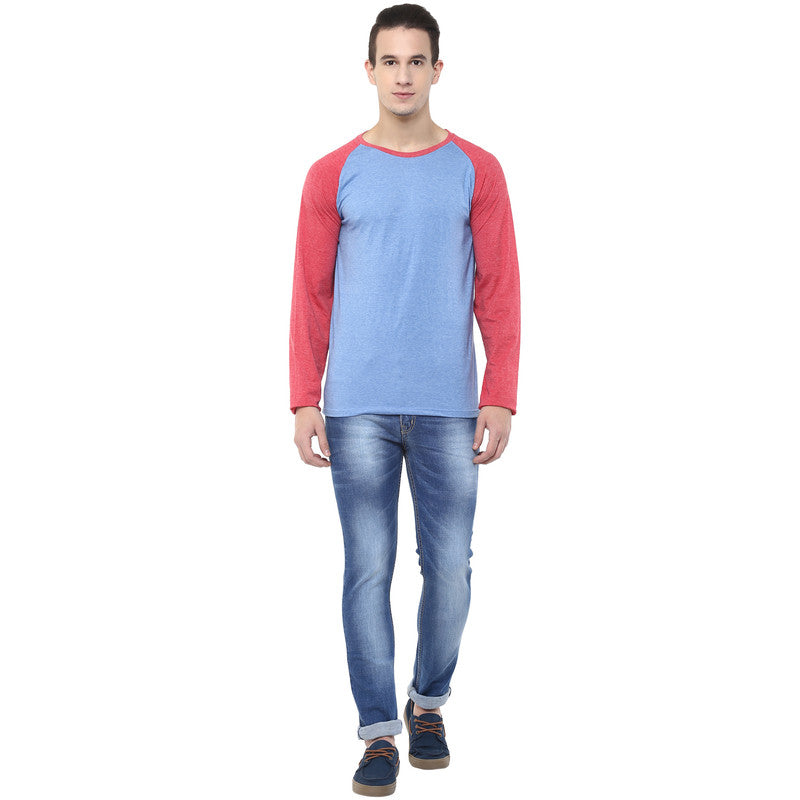 Cotton Lycra Full Sleeves Round Neck T-Shirt - (Clearance No Exchange No Returns)