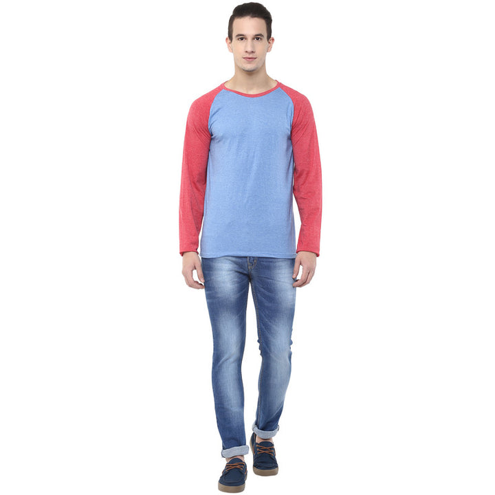 Cotton Lycra Full Sleeves Round Neck T-Shirt - (Clearance No Exchange No Returns)