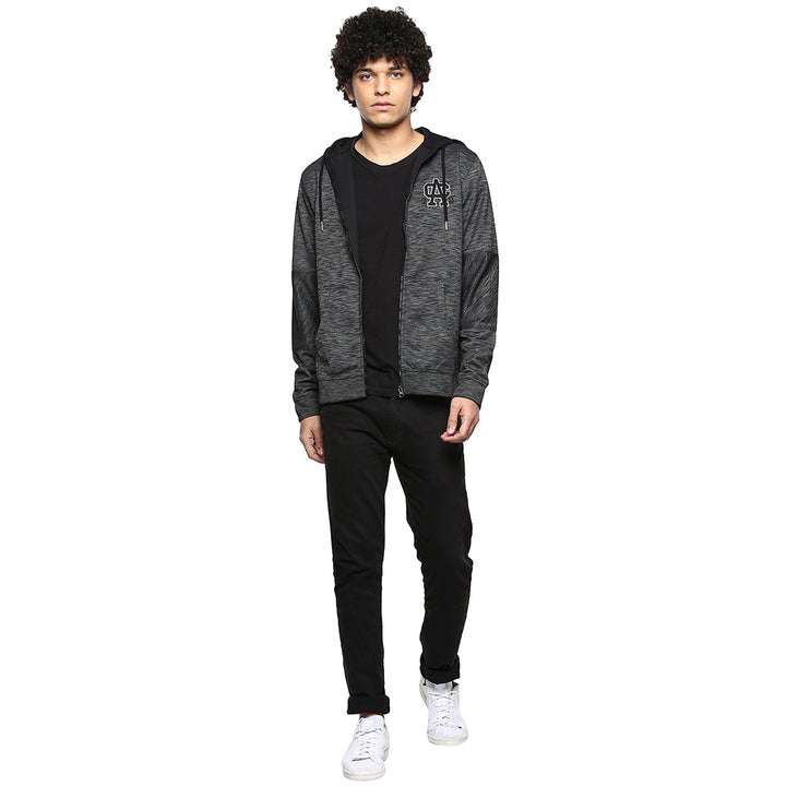 Men's Full Sleeves Regular Jacket - Grey