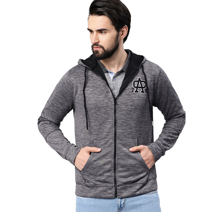 Men's Full Sleeves Regular Jacket - Black