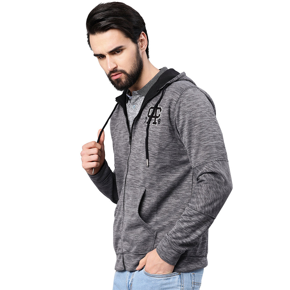 Men's Full Sleeves Regular Jacket - Black