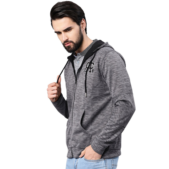 Men's Full Sleeves Regular Jacket - Black