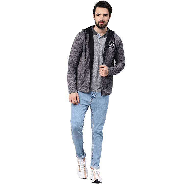 Men's Full Sleeves Regular Jacket - Black