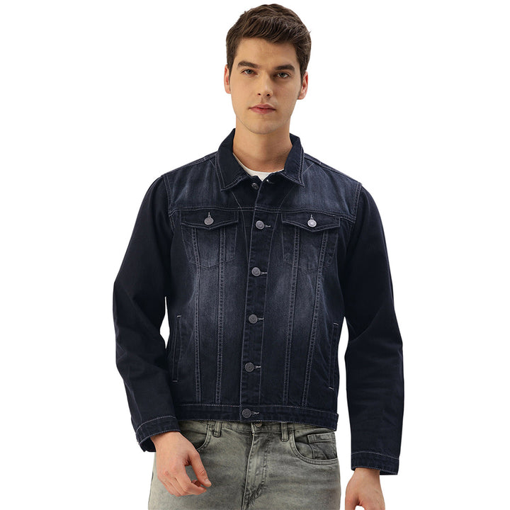 Men's Full Sleeves Denim Jacket - (Clearance No Exchange No Refund)