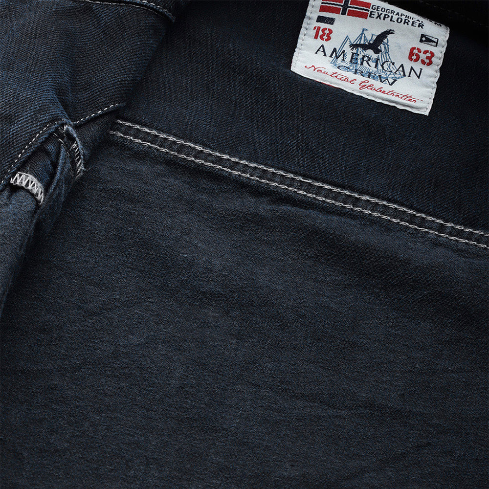 Men's Full Sleeves Denim Jacket - (Clearance No Exchange No Refund)