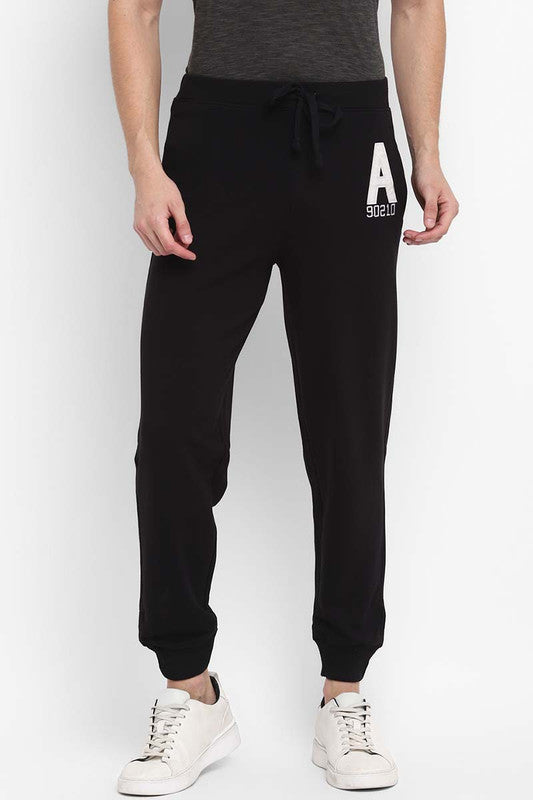 Buy Men's Super Combed Cotton Rich Pique Interlock Fabric Slim Fit  Trackpants with Side and Back Pockets - Black AM44 | Jockey India