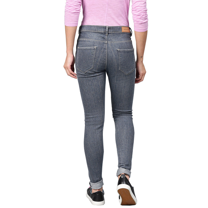 Women's Jeans - Grey Blue