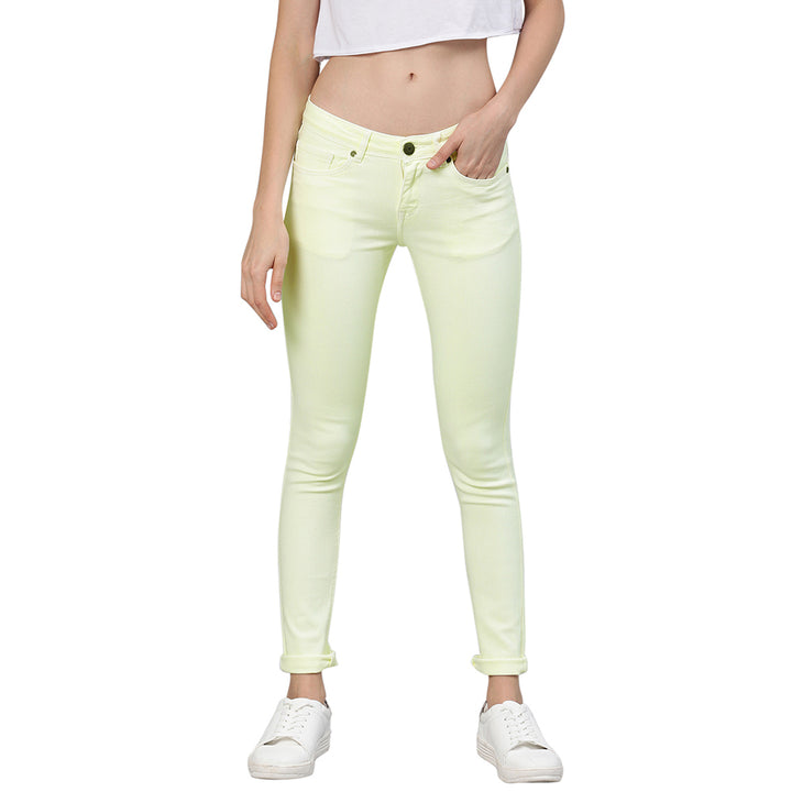 Women's Jeans - Yellow