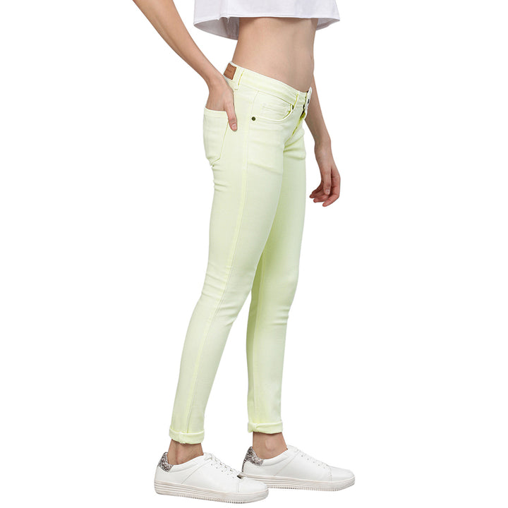 Women's Jeans - Yellow