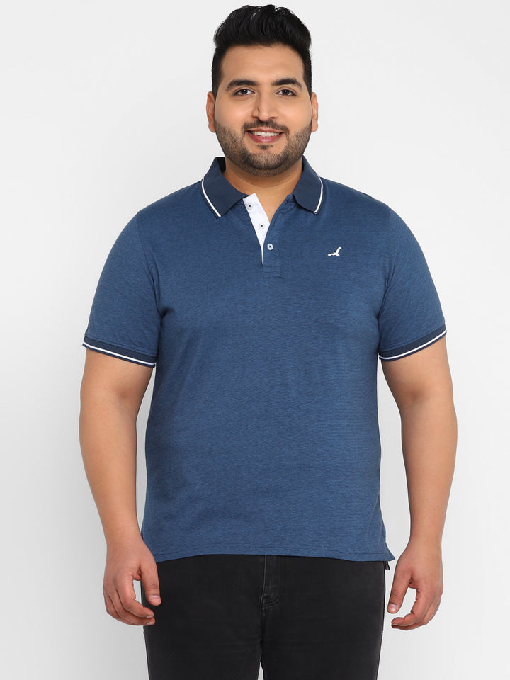 Polo Half Sleeves T-Shirt for Men - (NO EXCHANGE NO RETURN)