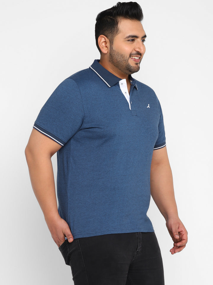 Polo Half Sleeves T-Shirt for Men - (NO EXCHANGE NO RETURN)