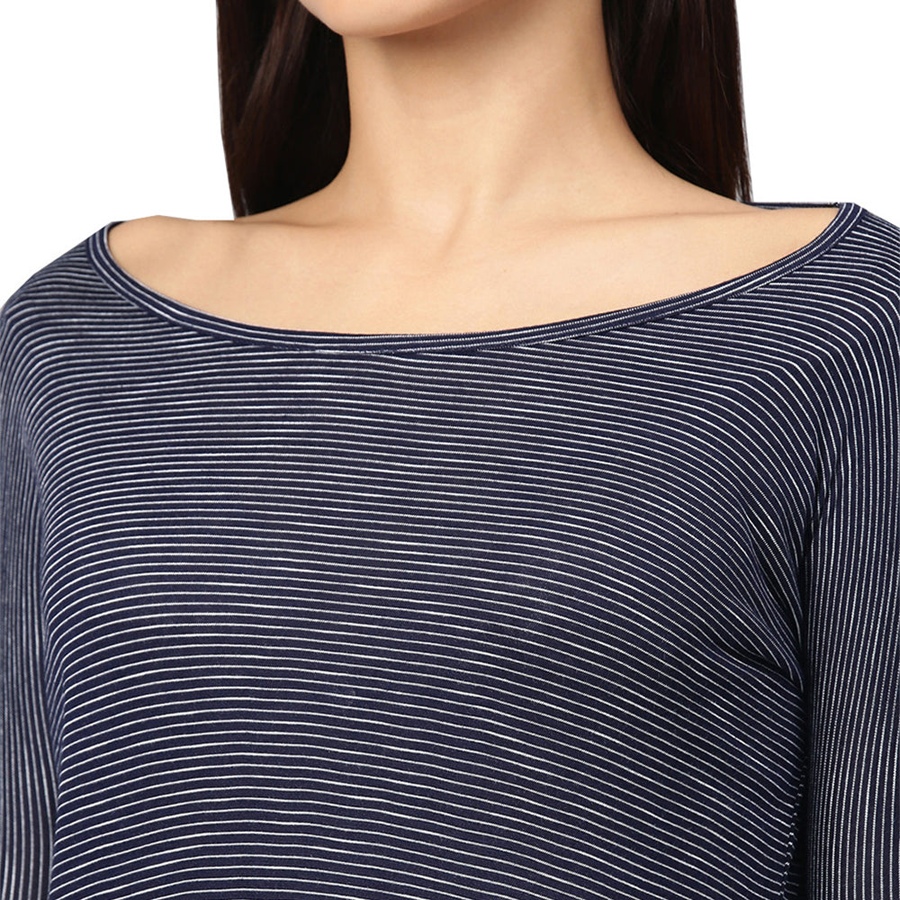 Womens boat Neck Top - (Clearance - No Exchange No Return)