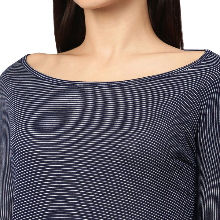 Womens boat Neck Top - (Clearance - No Exchange No Return)
