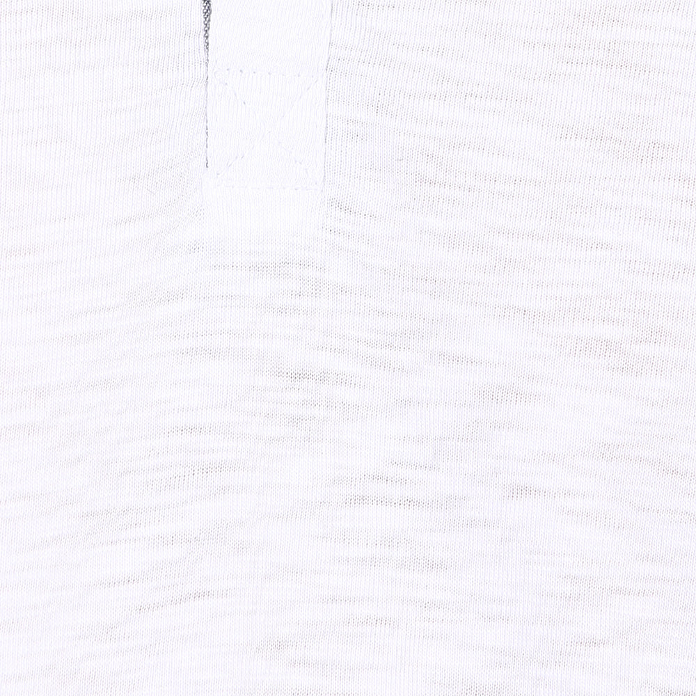 Men's Henley T-Shirt - White (No Exchange No Return)