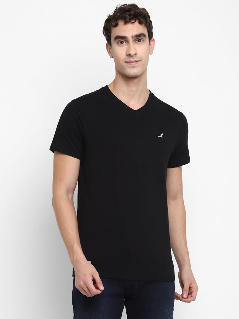 Men’s V Neck Half Sleeves T-Shirt - (Clearance - No Exchange No Refund)
