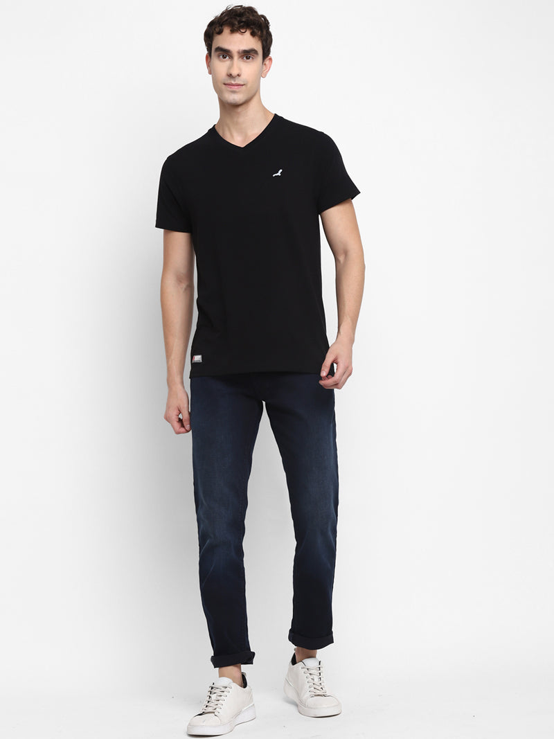 Men’s V Neck Half Sleeves T-Shirt - (Clearance - No Exchange No Refund)