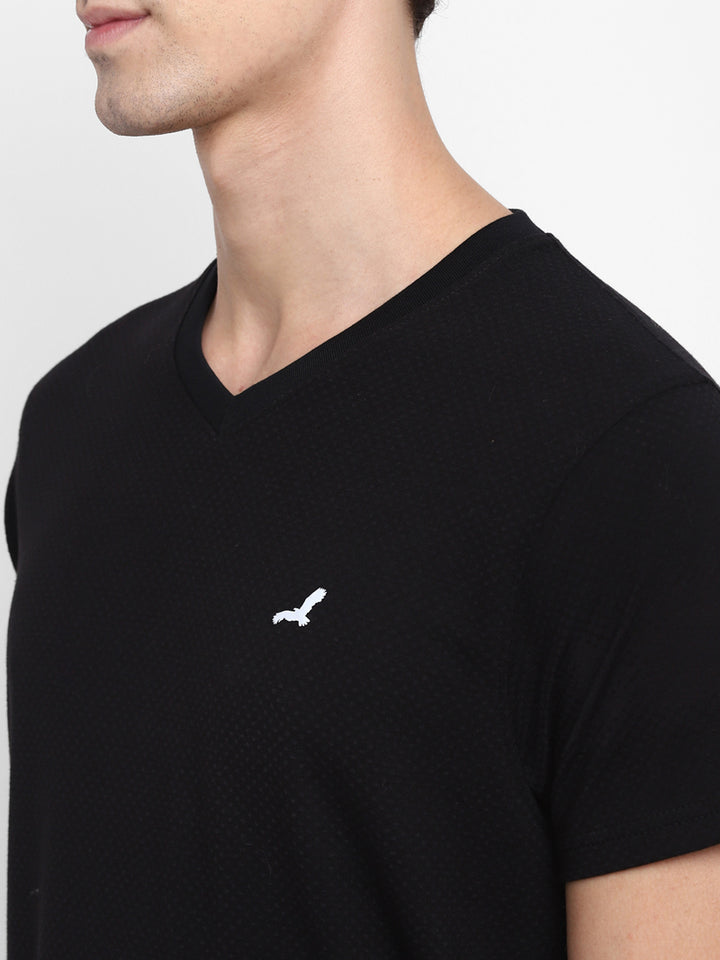 Men’s V Neck Half Sleeves T-Shirt - (Clearance - No Exchange No Refund)