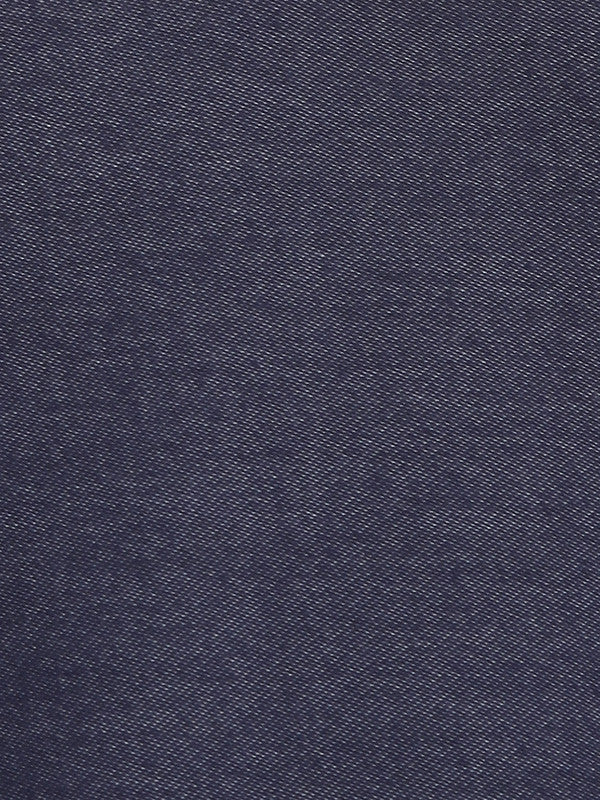 Polo Collar Full Sleeves T-Shirt for Men - Indigo Blue