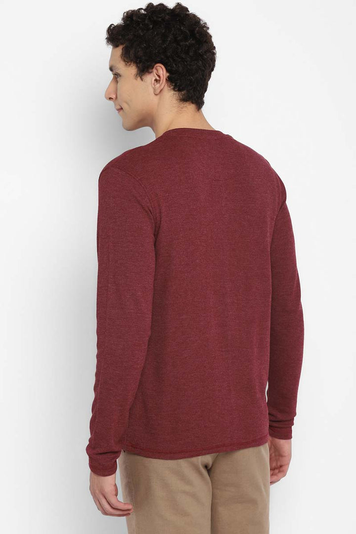 Henley Full Sleeves T-Shirt for Men (NO EXCHANGE NO RETURN CLEARANCE)